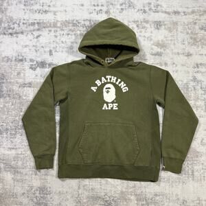 Authentic Bape 2000’s College Logo Hoodie XL
